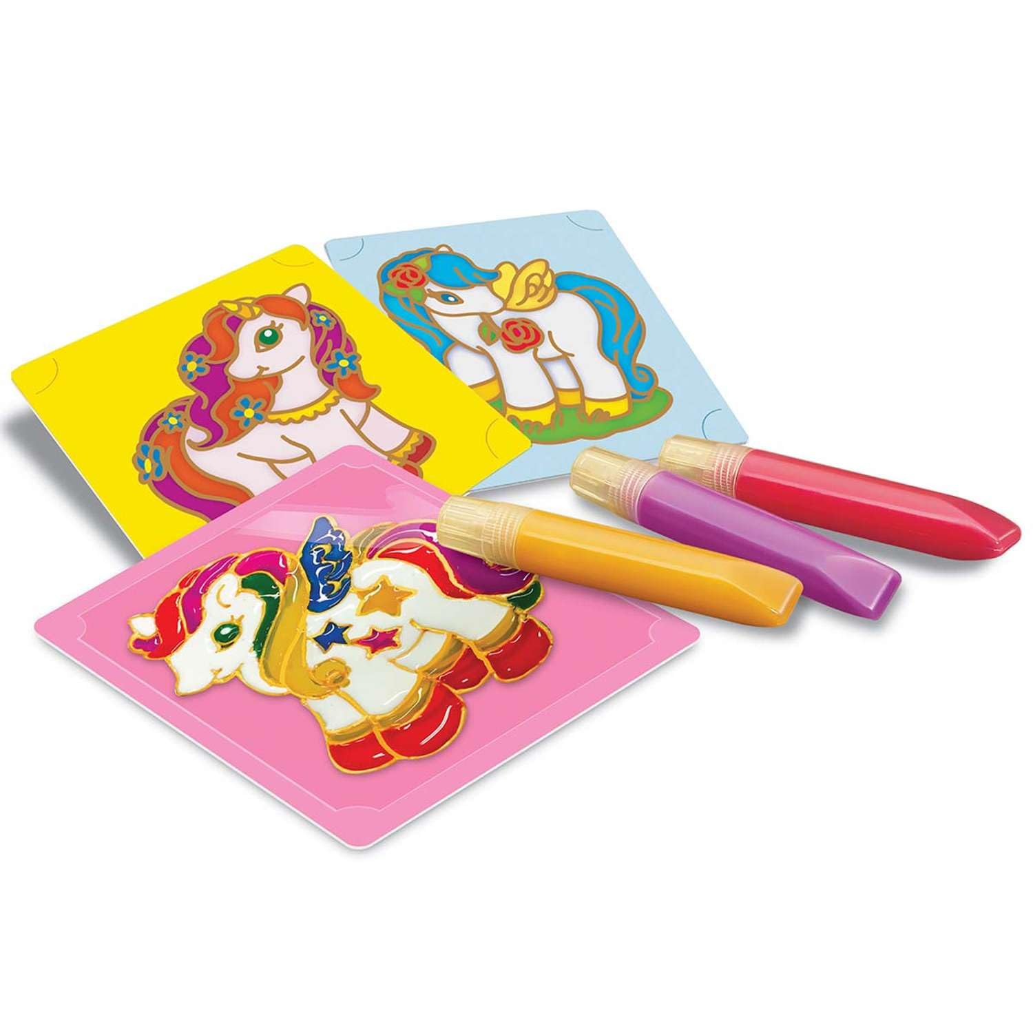 4M 404735 Thinking Kits Unicorn Window Paints, 1 Count (Pack of 1) - Image 3