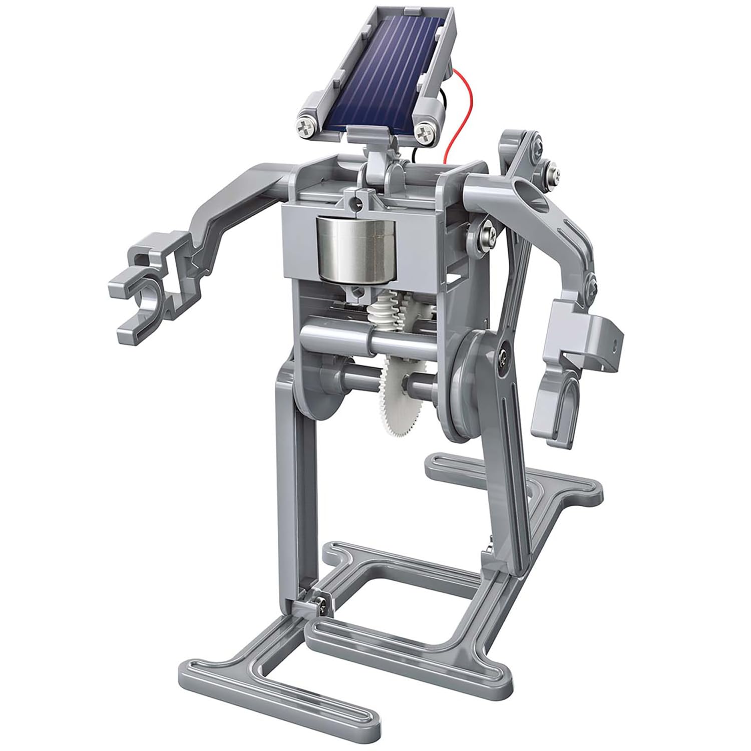 4M: Green Science - Solar Robot - DIY Walking Robot Building Kit, Renewable Energy Powered Motor, Mechanical Motion, Engineering Toy, STEAM, Kids 5+ - Image 3